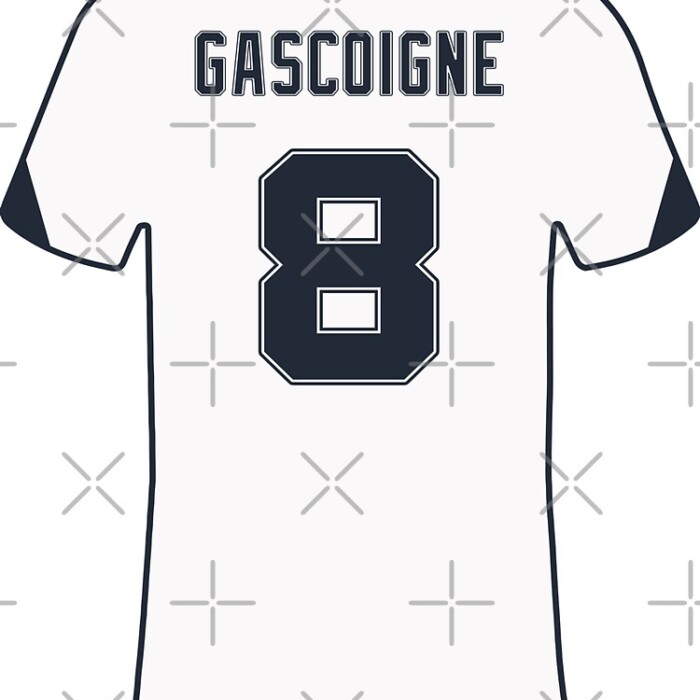 Gascoigne Jersey Fridge Mangnet