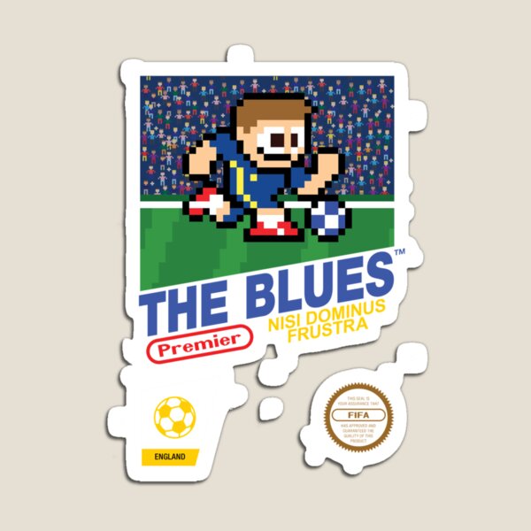 The Blues (8-bit Football  Soccer Videogame Cart)