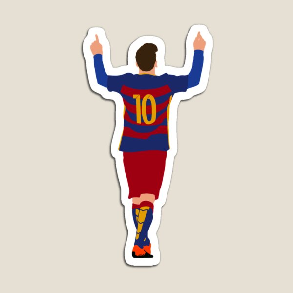 Lionel Messi Fc Barcelona Classic T-Shirt Fridge Mangnet