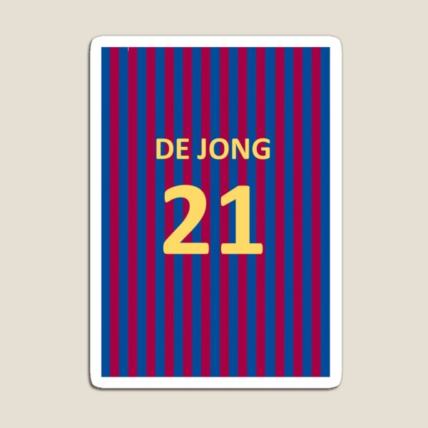 De Jong FC Barcelona Fridge Mangnet