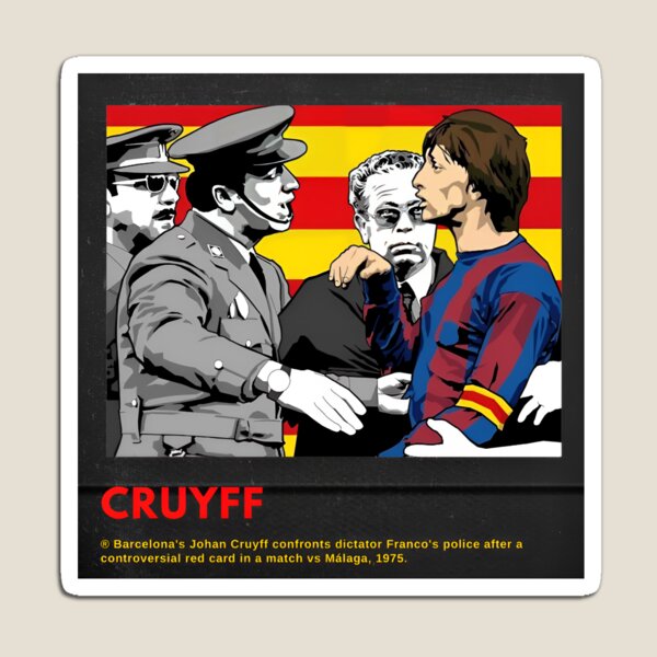 Johan Cruyff  Fridge Mangnet