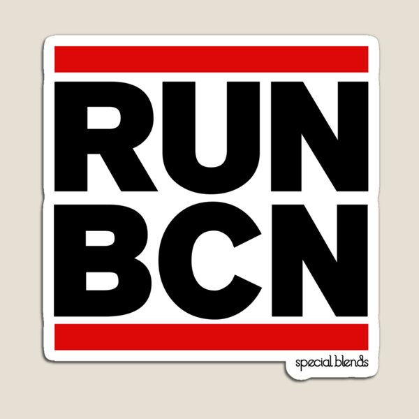 Run Barcelona BCN Fridge Mangnet