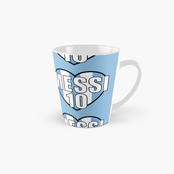 Lionel Messi Heart Mug