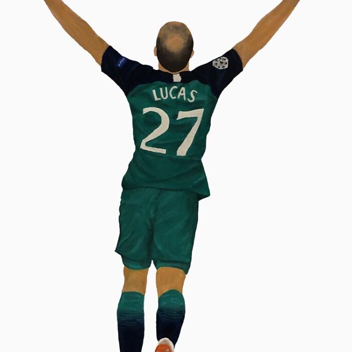 Lucas Moura Painting