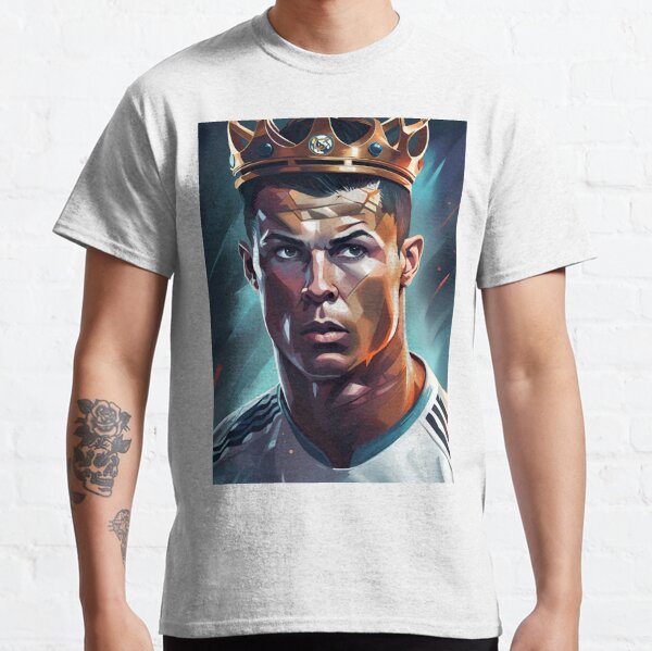 Abstract Cristiano Ronaldo Real Madrid CR7 Portrait V4